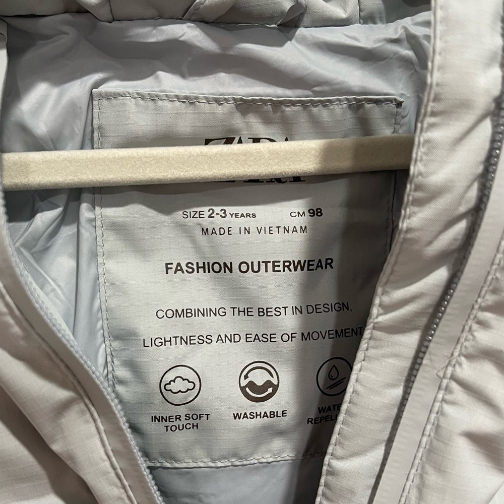Zara WATER REPELLENT RIPSTOP QUILTED JACKET - Picture 9 of 9